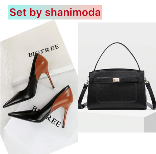 ست کیف و کفش.کیف و کفش زنانه. کیف زنانه. کفش زنانه.کفش پاشنه بلند