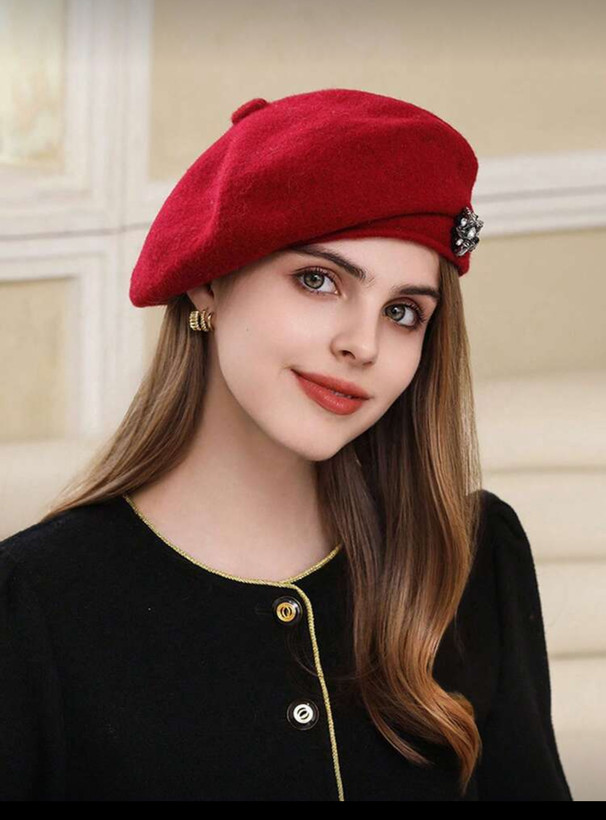 کلاه. کلاه زنانه. کلاه پشمی. کلاه زمستانی