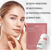 ماسک صورت. ماسک کلاژن. ماسک کلاژن صورت