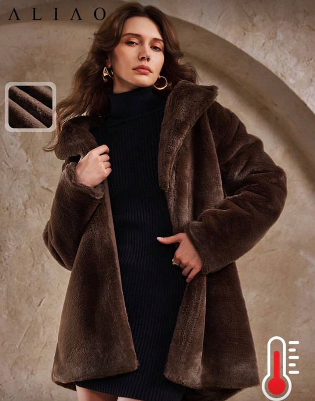 پالتو خز. پالتو زنانه. کت خز. کت زمستانی
