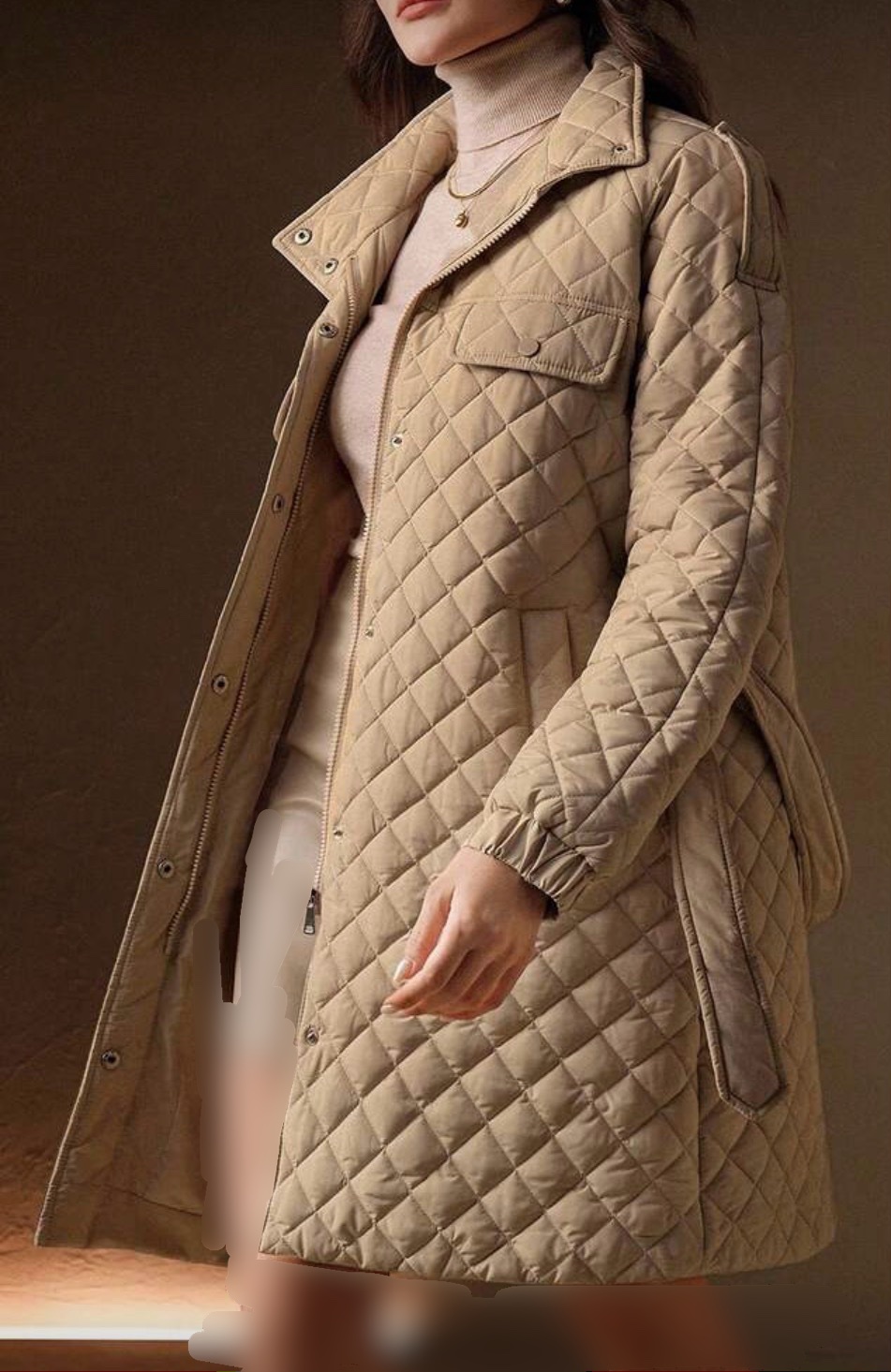 پافر زنانه. کاپشن زنانه. کاپشن بلند زنانه.