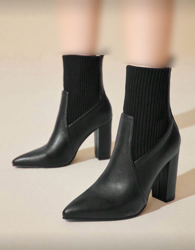 بوت زنانه. بوت شیک. بوت پاشنه دار. بوت چرم