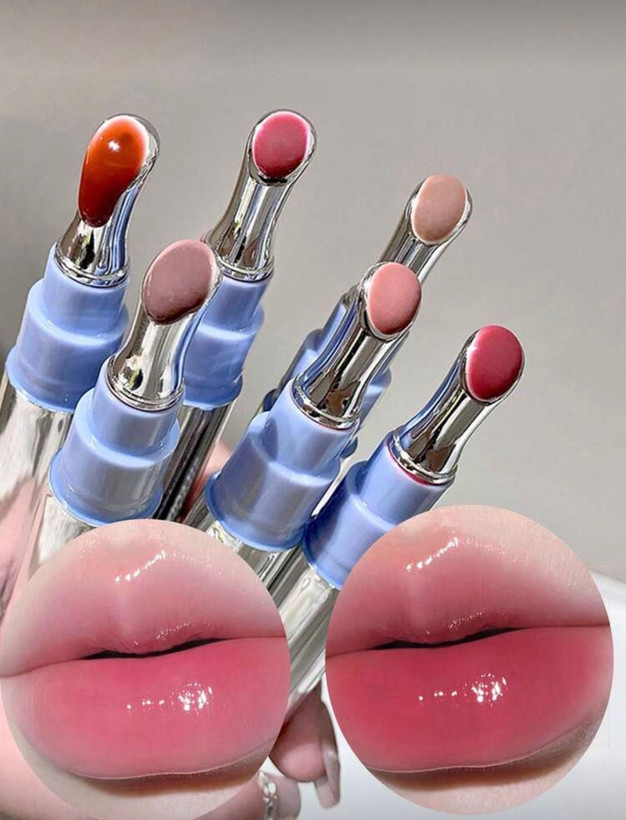 لیپ گلاس. لوازم آرایش. آرایش لب. رژلب براق