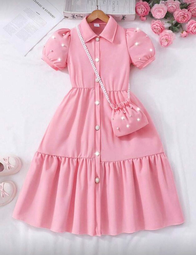 پیراهن دخترانه. پیراهن بچگانه. ست دخترانه