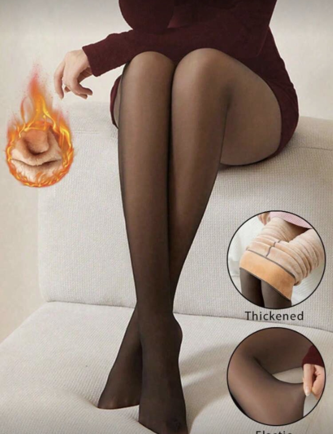 جوراب شلواری سه بعدی زنانه برند shein